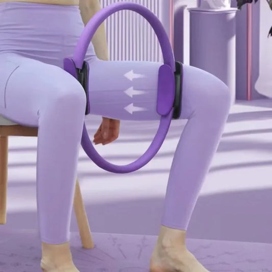 Pilates Circle for Yoga & Fitness – Postpartum Pelvic Floor Training Beautiful Back & Thin Legs Shaping Muscle Toning Equipment