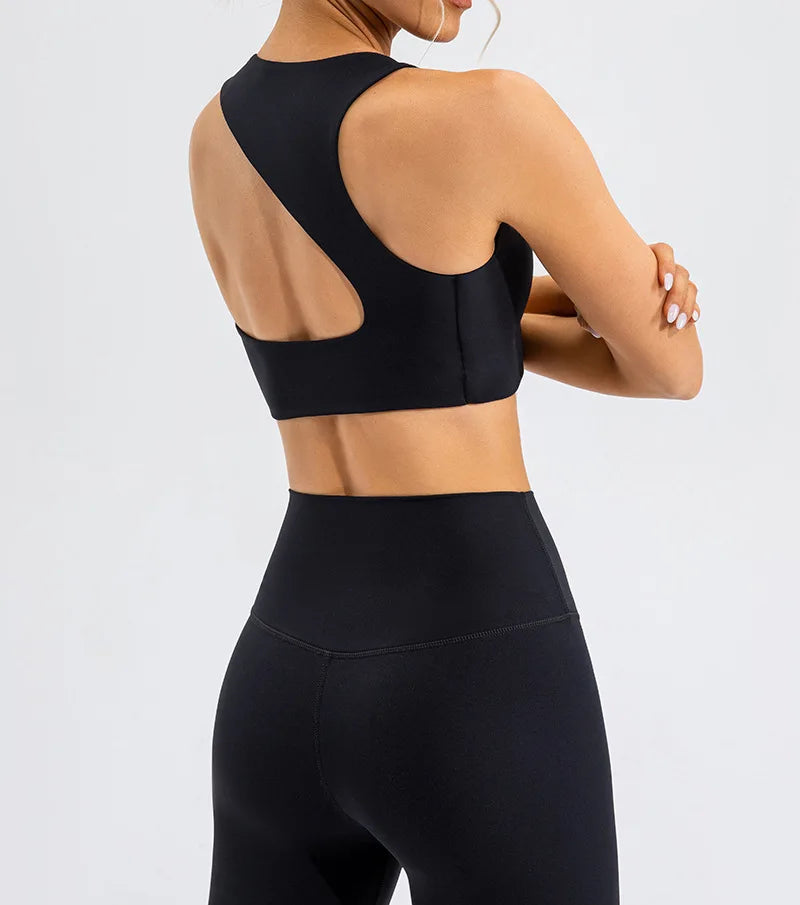 Women Yoga Set 2 Piece Workout Sportswear Gym Clothing Fitness Crop Top High Waist Push Up Leggings High quality Sports Suits