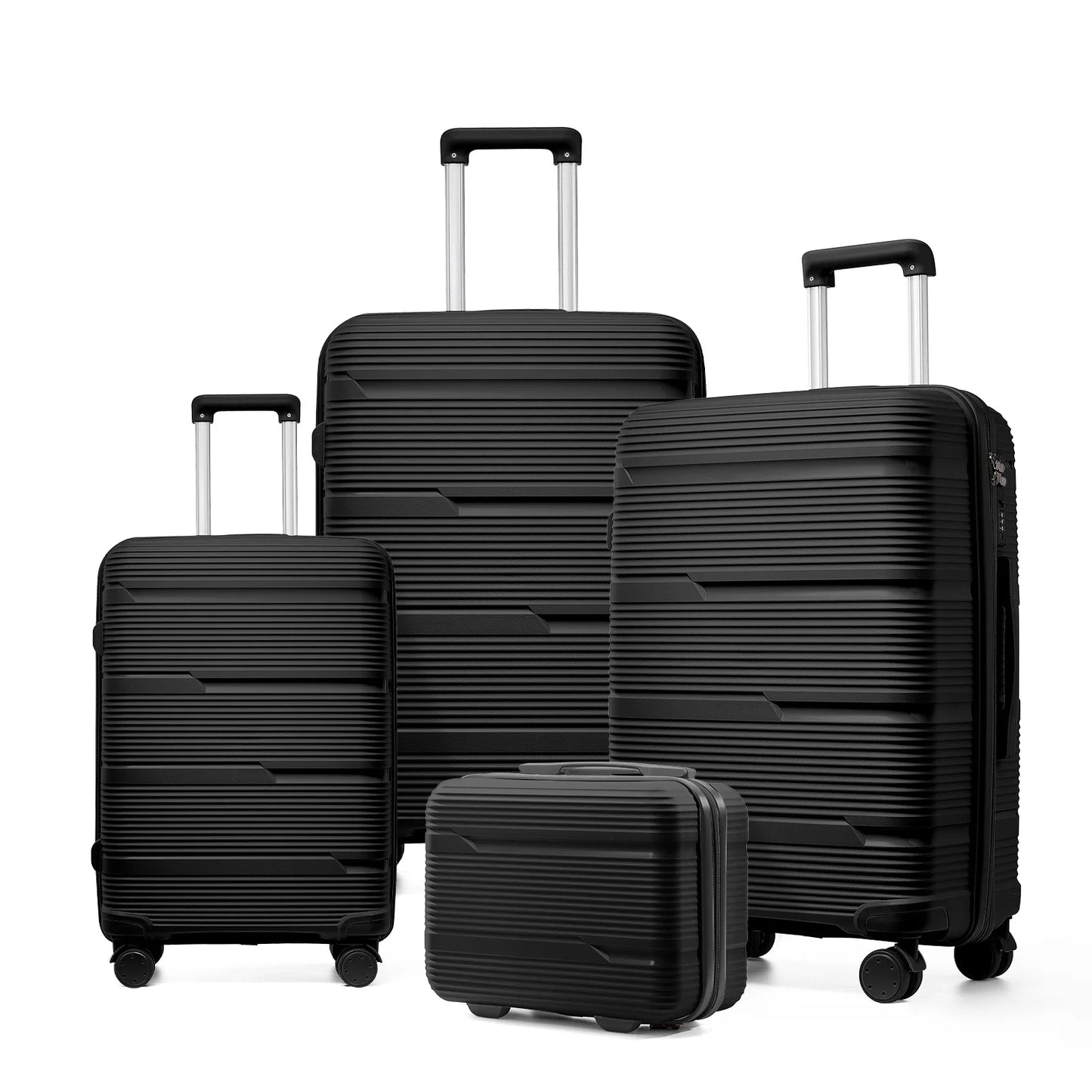 4pcs Travel Suitcase New Durable Luggage Sets Rolling Luggage TSA Lock Carry On Luggage Boarding Trolley Case 13 20 24 28 inch