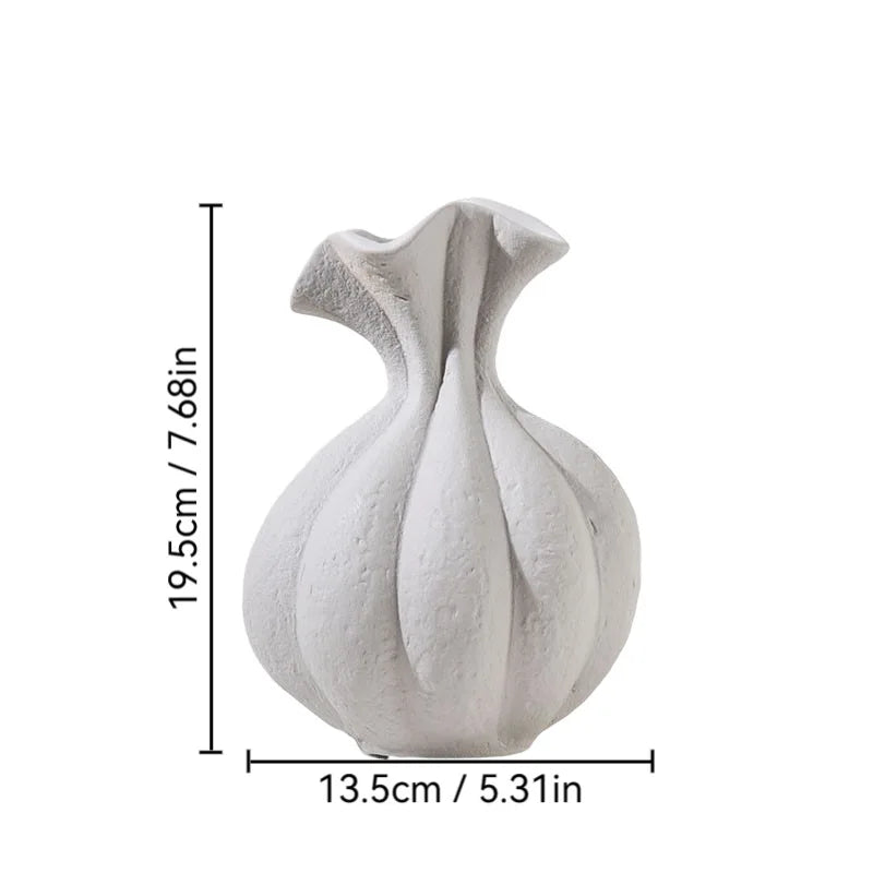 Room Decoration Art Ceramic Vases Ceramic Vases Desktop Flower Arrangement Vases Home Decor Ornaments Soft Decoration Matching