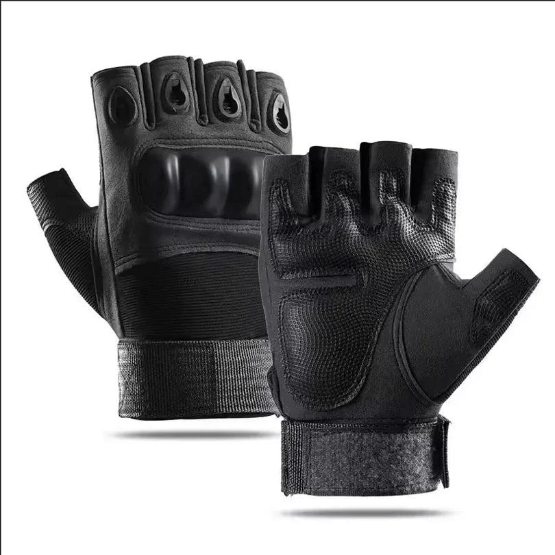 Half-Finger Outdoor Hunting Tactical Gloves Training Fitness Anti-Skid Cycling Sports Breathable Wear Resistance Wholesale