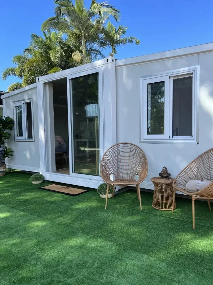 Modern Prefabricated House Modular Home 20ft Container House Complete Office Flat Pack Prefab Container Home 50 Square Meters