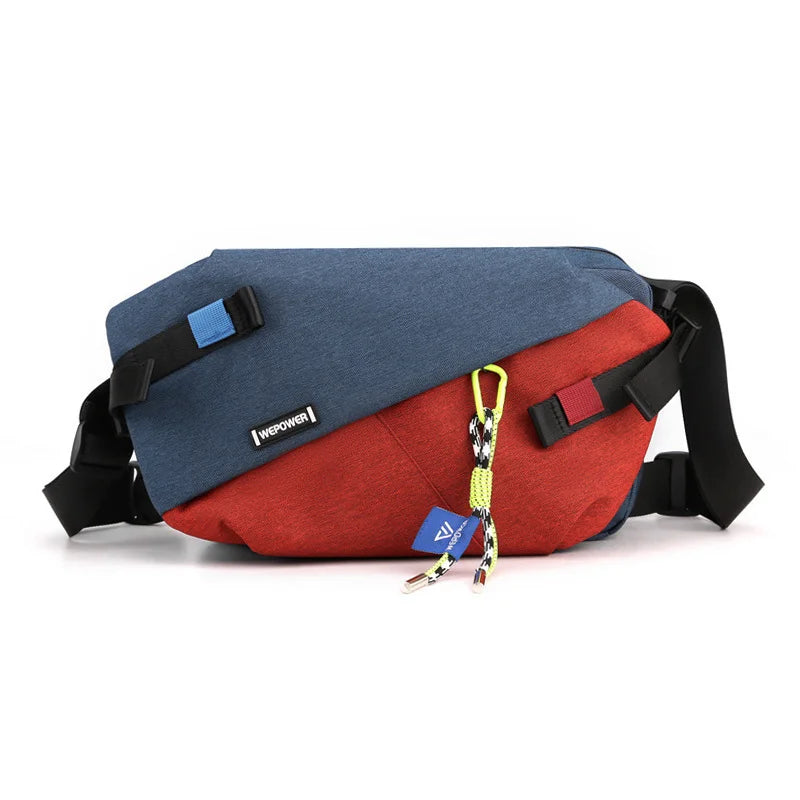 Men's Large Messenger Bag - Adjustable crossbody bag for commuting and riding at the gym, tactical all-round shoulder bag-tan