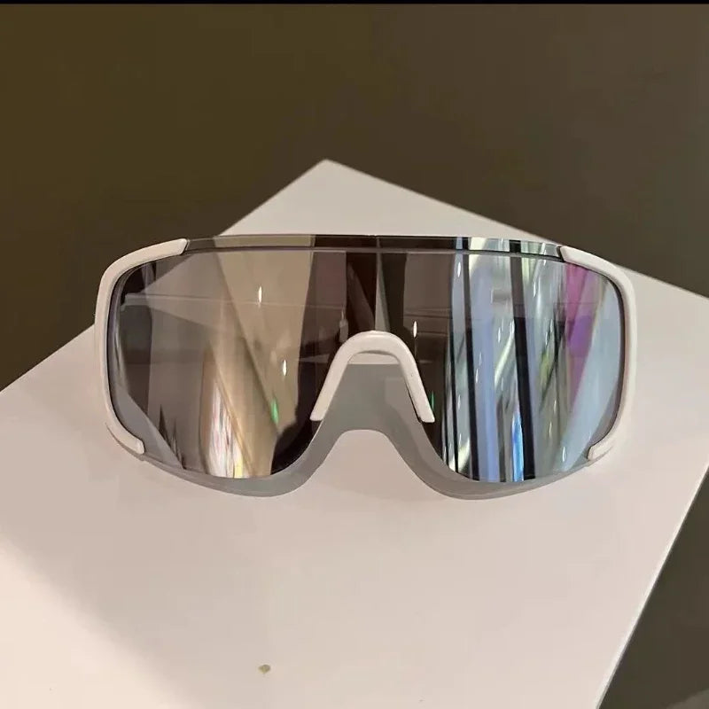 Outdoor Cycling Sunglasses for Men WomenAviator Lenses UV Resistant Windproof Eyeglasses Skiing and Mountaineering Eye Protector