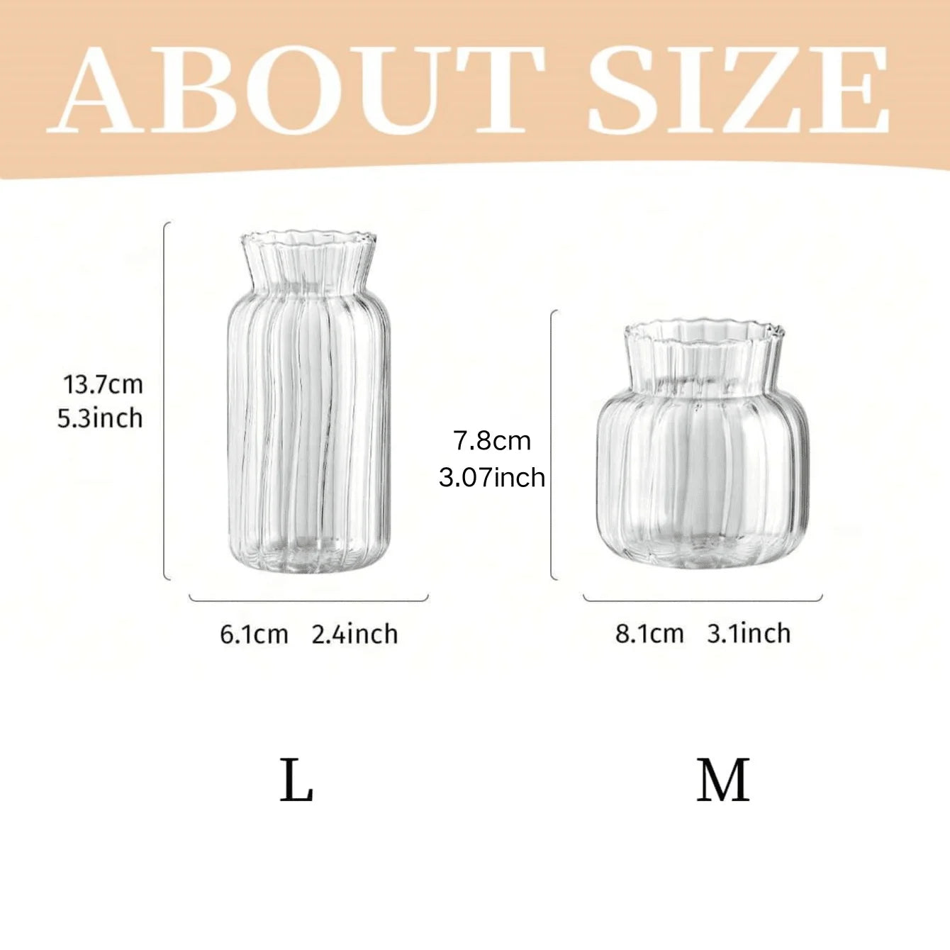 1/2/3pcs Nordic Creative Transparent Vases Glass Bottle Flower Pot Hydroponic Terrarium Arrangement Container Table Vase Decor