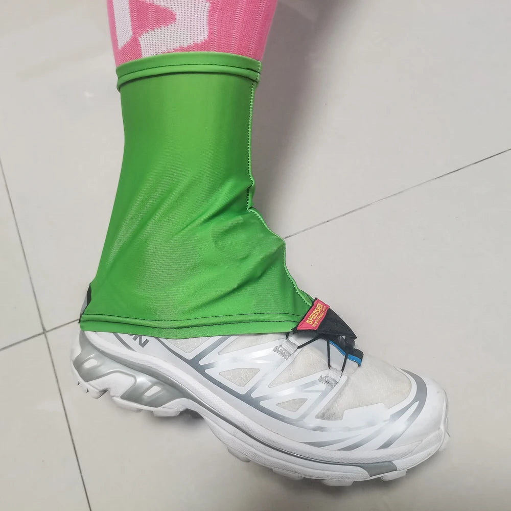 Breathable Low Trail Running Leg Gaiters, Ankle Protection, Anti-Tear Shoes, Hiking Cover