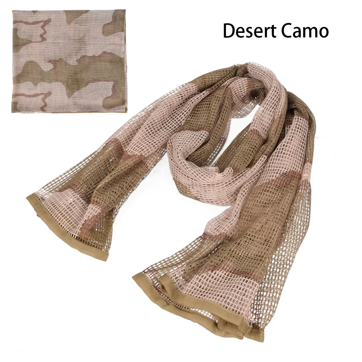 Camouflage Netting Tactical Mesh Net Camo Scarf Sports Hunting Shooting Wild Photography Sniper Camo Mesh Hiking Scarves