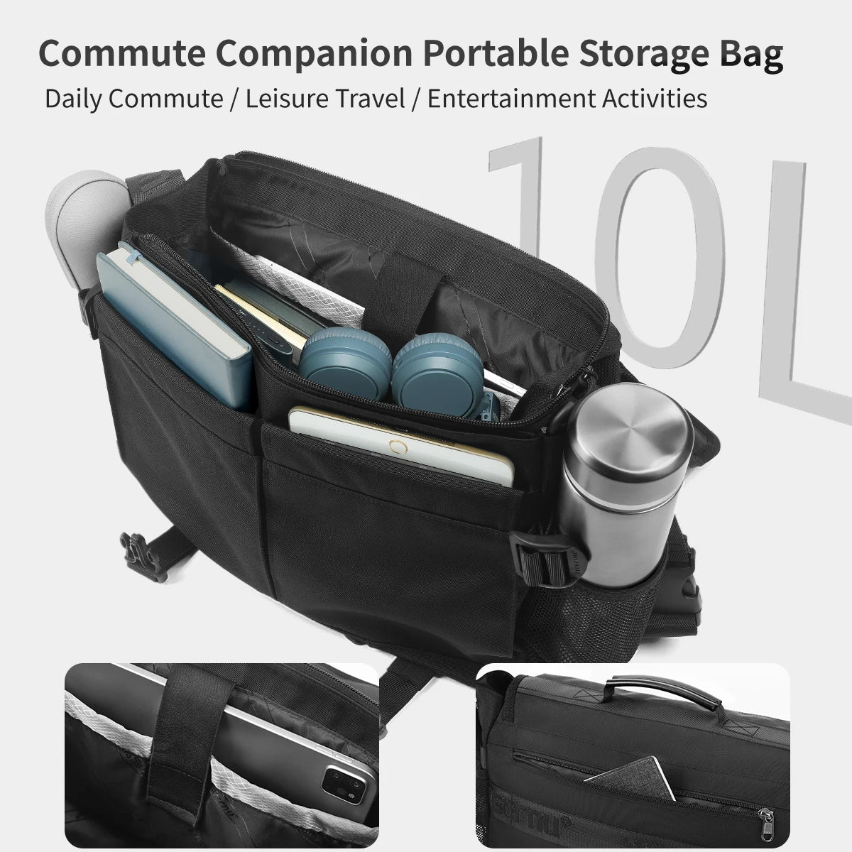 Tigernu Fashion Messenger Bags Male Shoulder Bags 13.3inch Laptop Bag Outdoor Crossbody Bags For Men Cycling Bags Boys Messenger