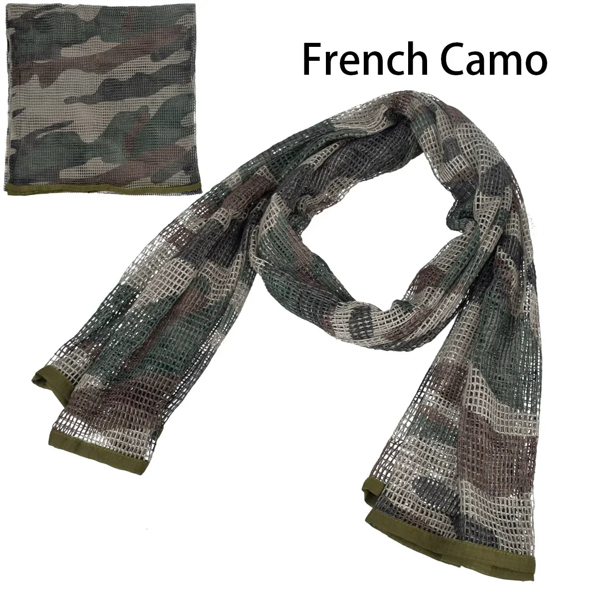 Camouflage Netting Tactical Mesh Net Camo Scarf Sports Hunting Shooting Wild Photography Sniper Camo Mesh Hiking Scarves