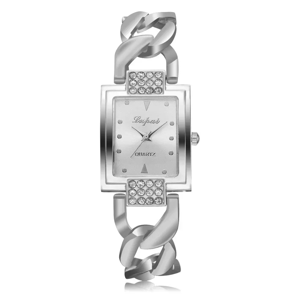 Women's Watches Top Brand Luxury Gold Bracelet Watch Women Watches Rhinestone Ladies Watch Clock Reloj Mujer Montre Femme