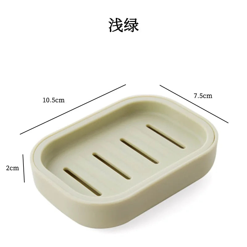 Super Suction Cup Soap Dish with drain water For Bathroom Soap Holder Kithcen Sponge Holder Soap container Bathroom Supplies