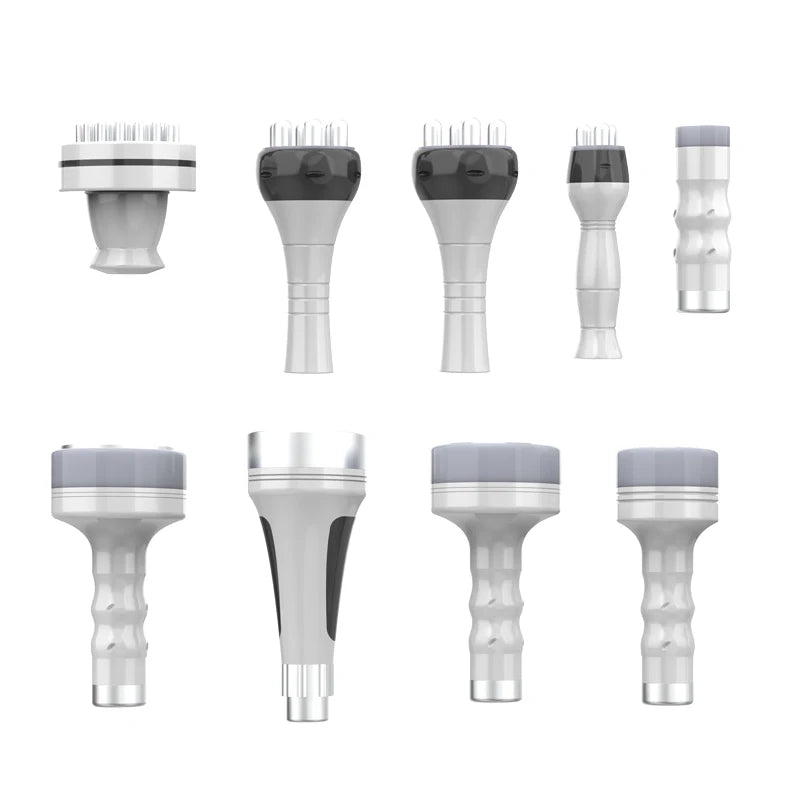 80K 10 in 1 Cavitation Vacuum Body Slimming Machine Cavitation Lipolaser Pads Fat Burning Cellulite Reduce Body Sculpting Device