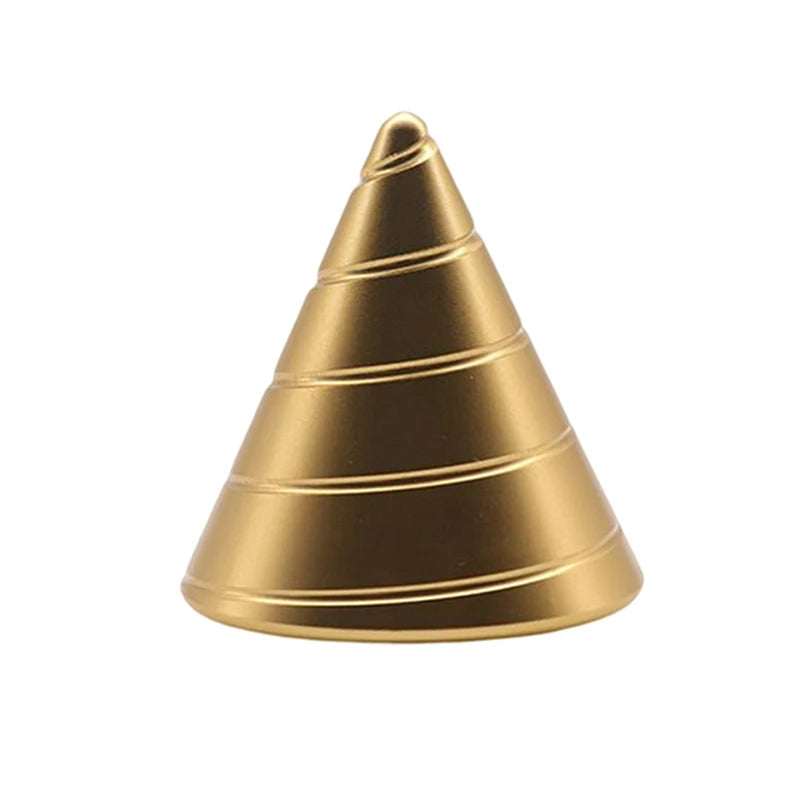 Spiral Cone Fidget Gyro Optical Illusion Kinetic Spinner Desk Toy Stress And Anxiety Relief Gifts Cool Gadget For Office Adults