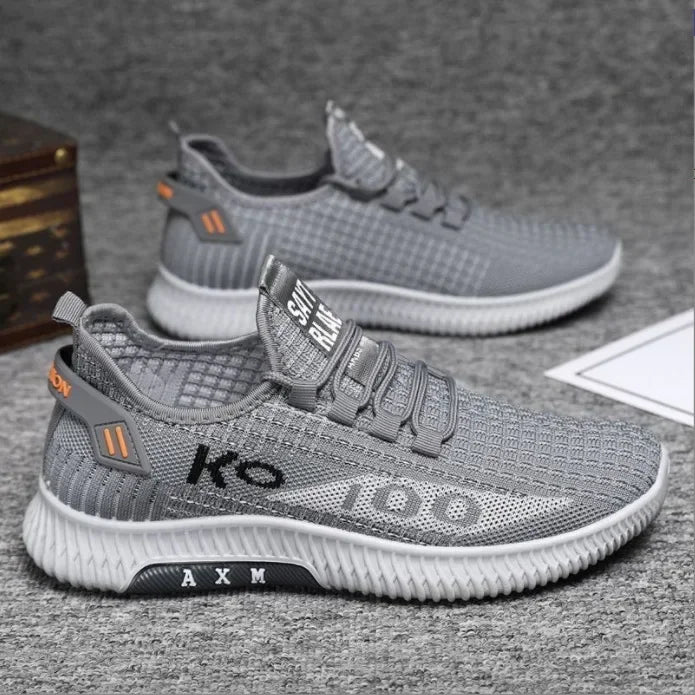 Men's Spring/Autumn Athletic Shoes: Breathable & Comfortable Casual Footwear for Sports Enthusiasts