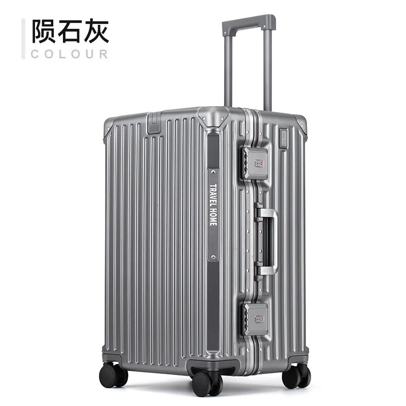 KLQDZMS 24"26"28"30 Inch Higher Qualit Luggage Men's Oversized Trolley Bags Women's Large-capacity Password Box Rolling Suitcase