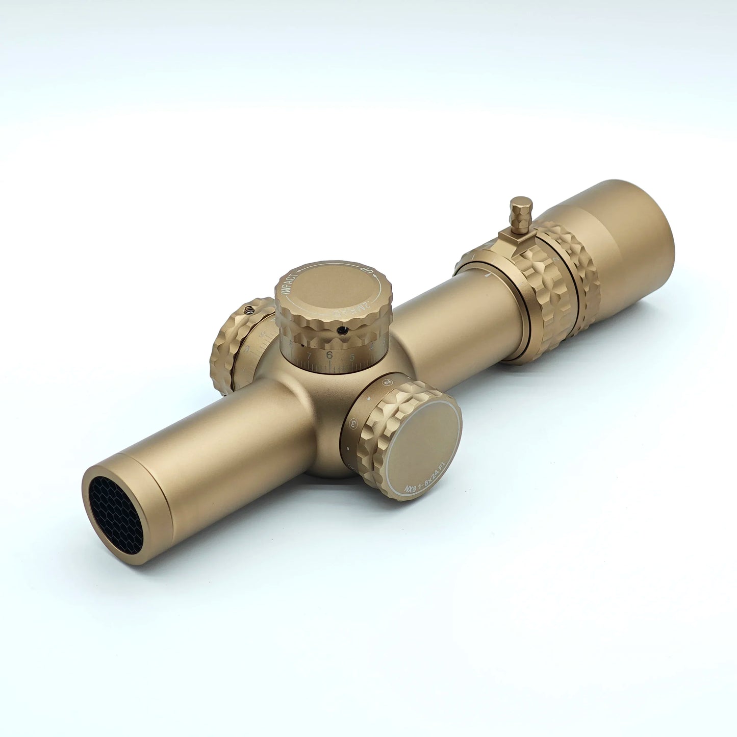Tactical NX8 1-8x24mm(F1/FFP) Variable Optic (LPVO) 34mm Tube Waterproof/Fogproof FC-Mil Reticle for Hunting Shooting