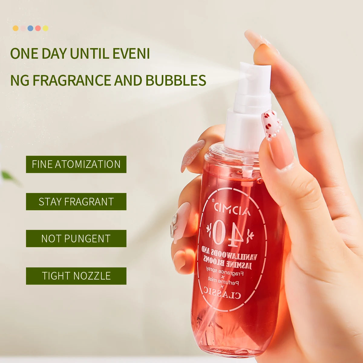 Brazilian digital perfume body long-lasting fragrance alcohol-free fresh aromatic fragrance suitable for men and women parties