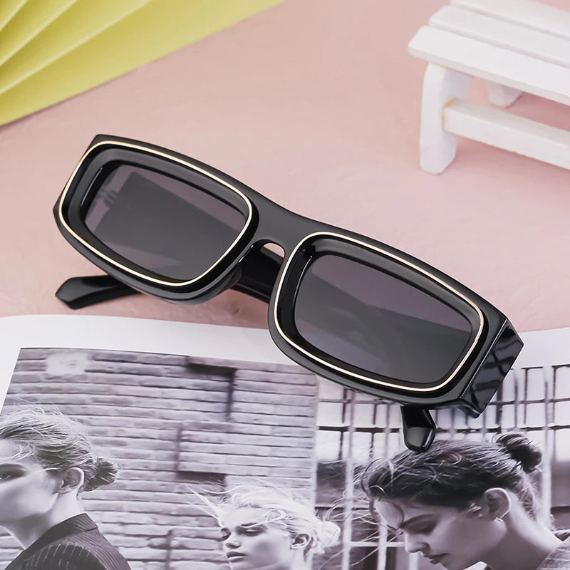 New Sunglasses for Men Women Retro Small Frame Glasses Men's Outdoor Sunscreen Sun Glasses UV400 Summer Fashion Accessories