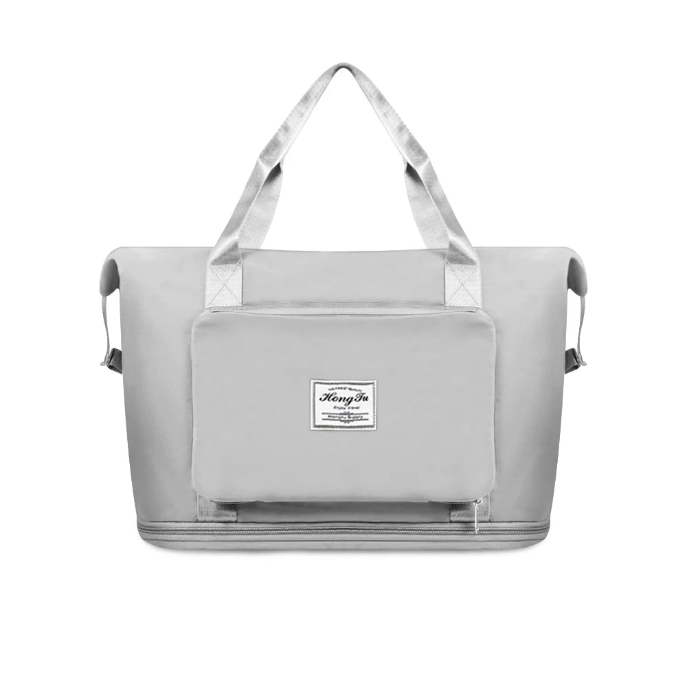 Travel Bag Women Duffle Shoulder Handbag Large Capacity Multifunctional Waterproof Tote For Girls Female Sports Storage Foldable