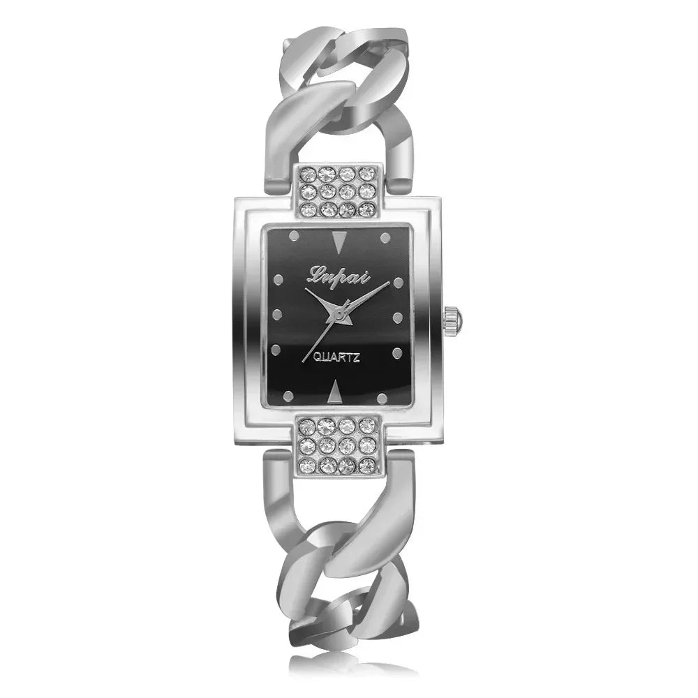 Women's Watches Top Brand Luxury Gold Bracelet Watch Women Watches Rhinestone Ladies Watch Clock Reloj Mujer Montre Femme
