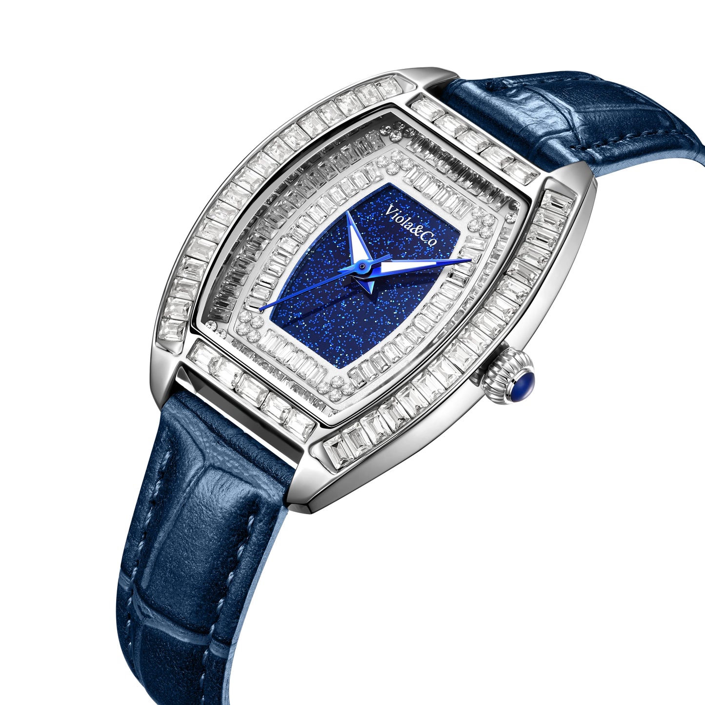 New Elegant Women's Quartz Watch With Luminous Hands, Oval White Dial, 3ATM Daily Waterproof