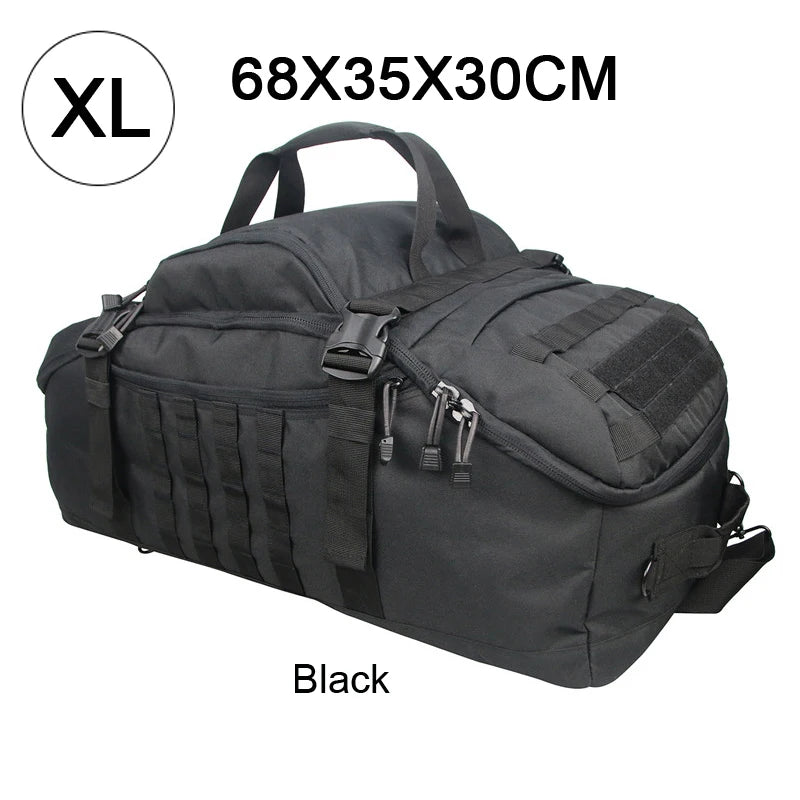 35L 50L 80L Outdoor Mountaineering Bag Molle Tactical Backpack Large Duffel Bag Hiking Camping Travel Bags