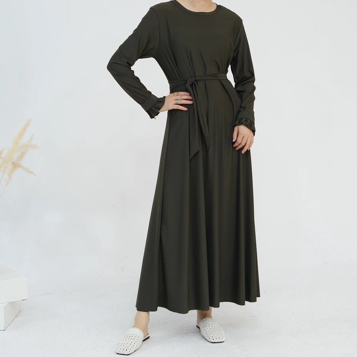 Muslim Women Swimsuits Islamic Swimwear Modest 2 Pieces Suits Long Sleeve Burkinis Long Tops Pant Musulmane Beachwear Full Cover