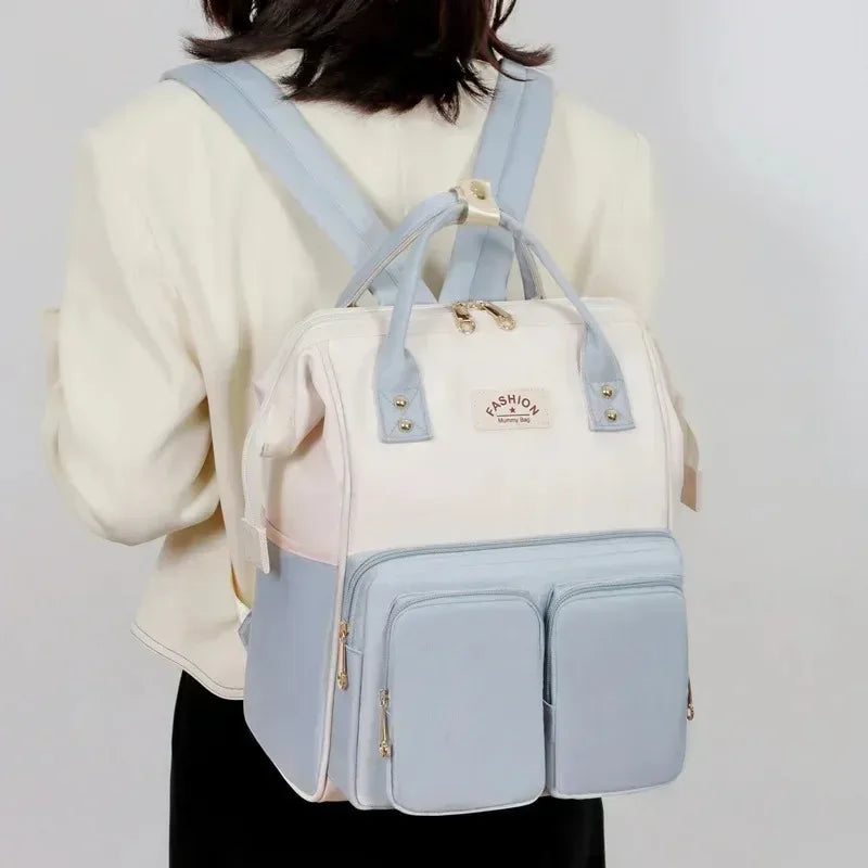 Baby Bag Women's Backpack for Outings Travel Backpack Waterproof Portable Mother and Multifunctional Large-capacity Mommy Bags