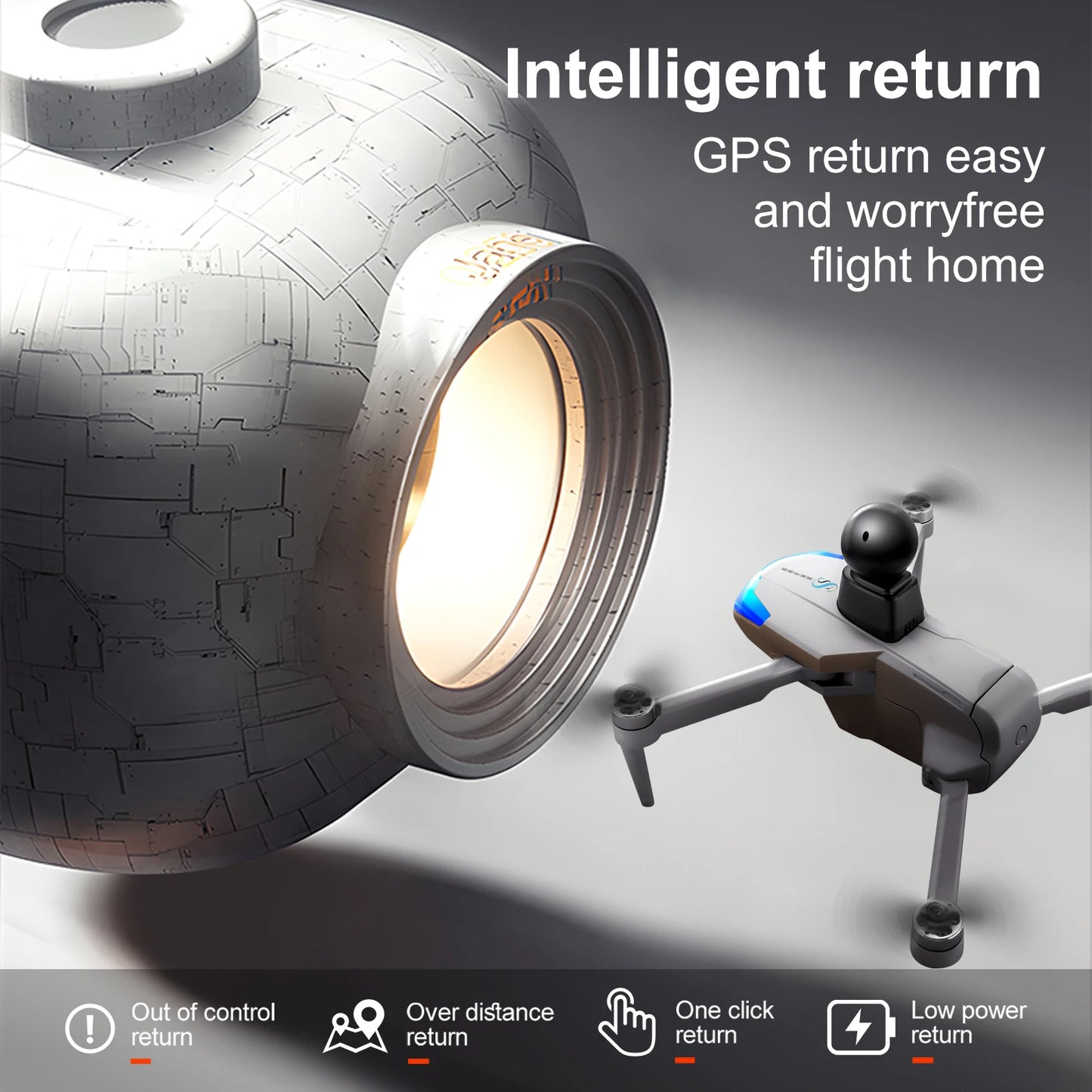 S185 GPS Drone 4K Professional Dual Camera 5G Digital Image Transmission 3-Axis Gimbal 360° Obstacle Avoidance RC Quadcopter 5KM