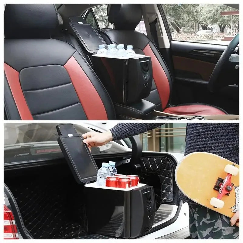 Portable Mini Car Refrigerator Electric Refrigerator Freezer Warmer Dual Purpose Suitable for Camping RV Bar Travel Refrigerator