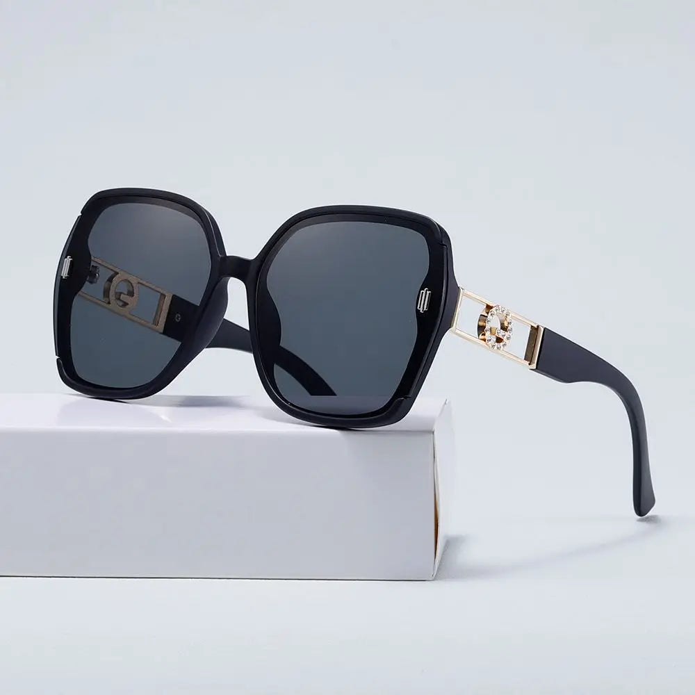 2025 New G Home Sunglasses for Women, UV Resistant Sunglasses for Women, High End, Large Face, Versatile, Slimming Glasses