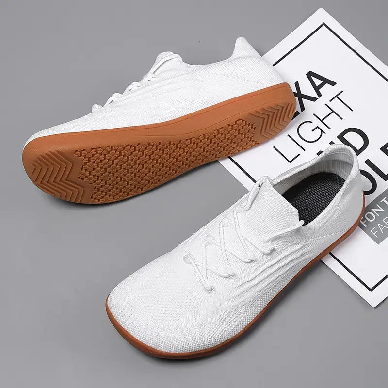 Barefoot Shoes Men's Casual Running Sports Breathable One Foot Shoes Lightweight and Minimalist Walking Shoes Oversized