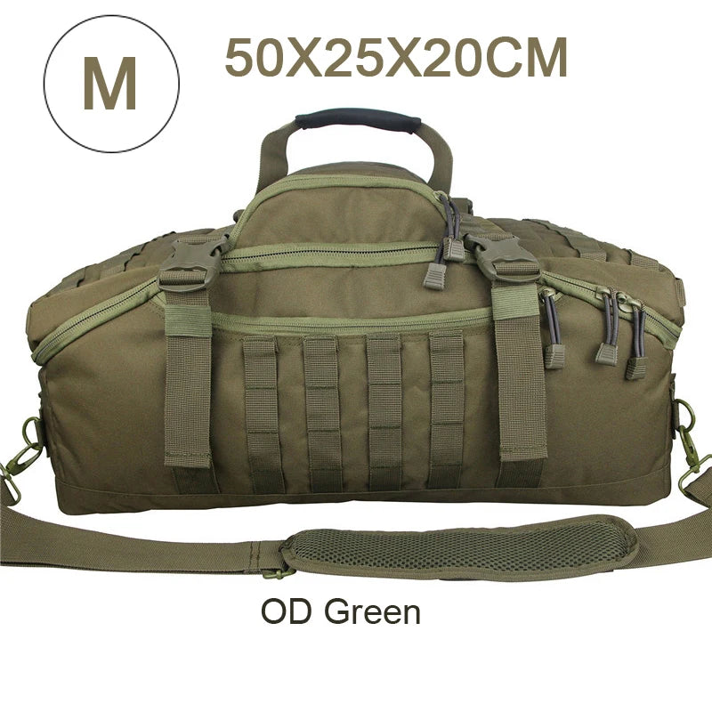 35L 50L 80L Outdoor Mountaineering Bag Molle Tactical Backpack Large Duffel Bag Hiking Camping Travel Bags
