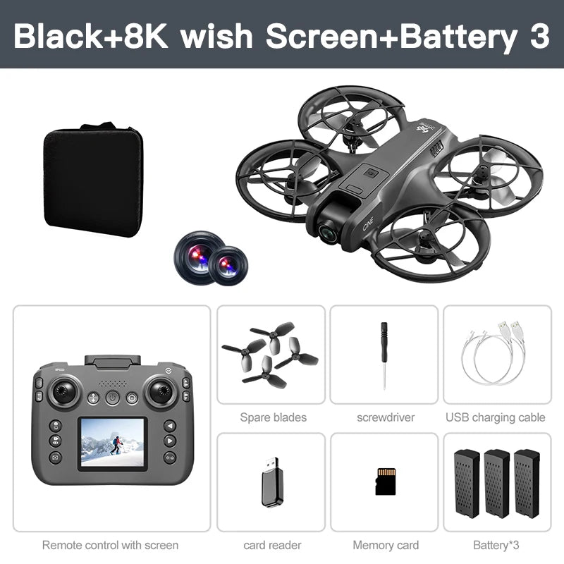 Xiaomi Mijia MINI V666 Drone 4K Professional WIFI 5G Dron Obstacle Avoidance Brushless Altitude Headless Mode RC Quadcopter Toys