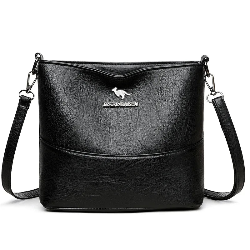 Women's Bucket Bag Fashionable Broadband Shoulder Bag 2025 Autumn New Item High-end Sense Niche Versatile Crossbody Bag