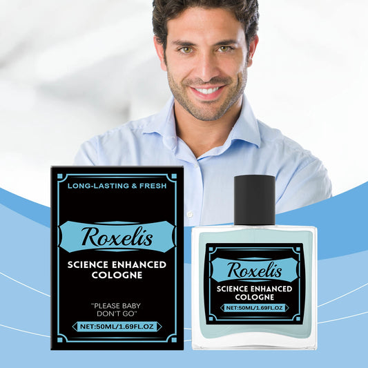 Roxelis 50ml Pheromone Cologne Perfume Mist Men Long Lasting Gentleman Charming Scent Refreshing Couple Dating Glamour Perfume