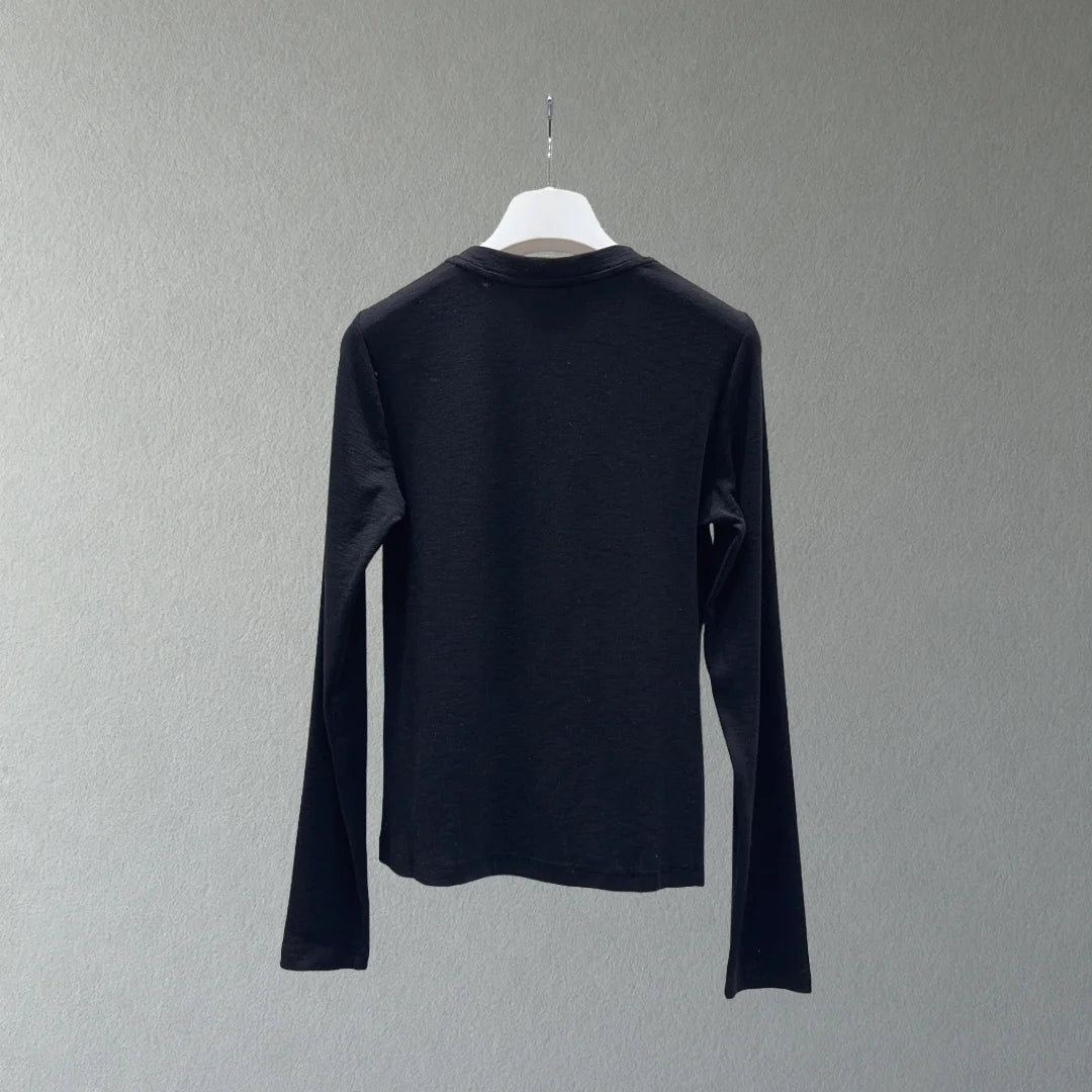 2025 Autumn/Winter New Design Women's Round Neck Long Sleeve T-shirt