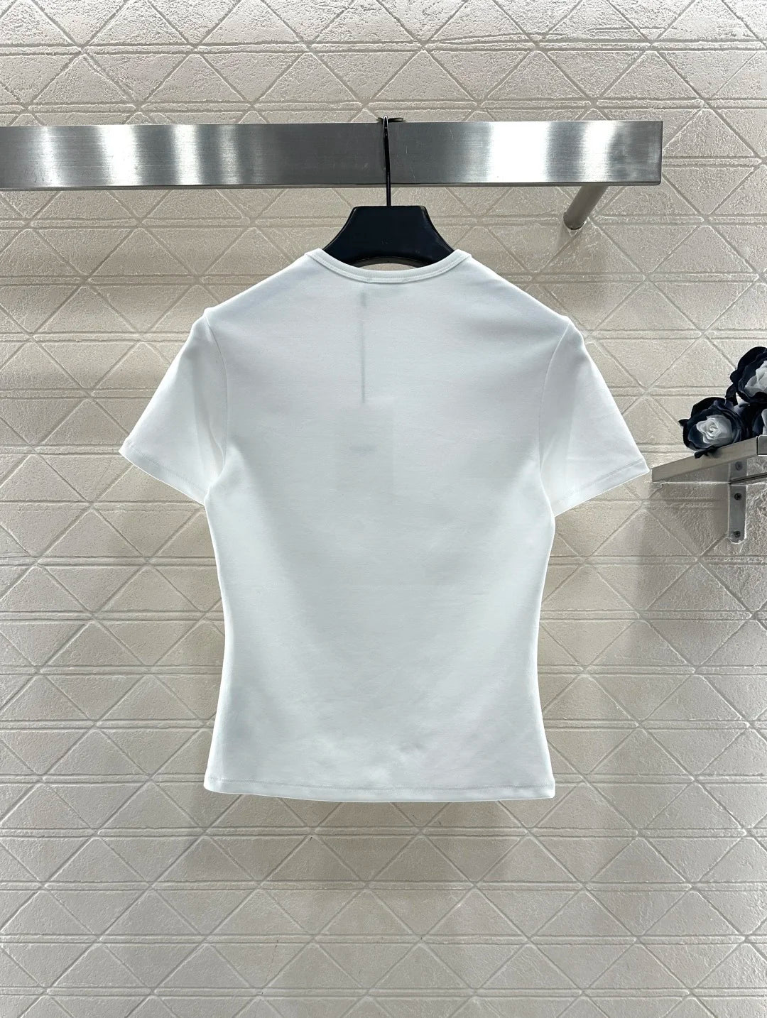 25 Autumn New T-shirt Women's Trendy Versatile Slim Fit Top High Quality Short Sleeve Top