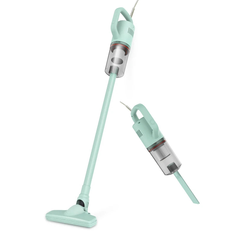 Stick Vacuum Cleaner, Corded Handheld Vacuum Cleaner Mini Electric Broom for Pet Hair Hardwood Floor Cat Litter Carpet Cleaning