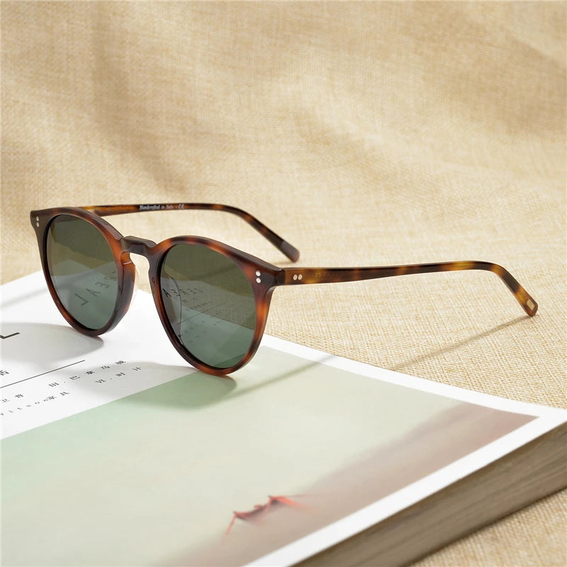 Unisex Retro Sunglasses Brand Oculos De Sol Oval Round O'malley Sun Glasses OV5183 Sunglasses frame eyewear O'malley sunglasses