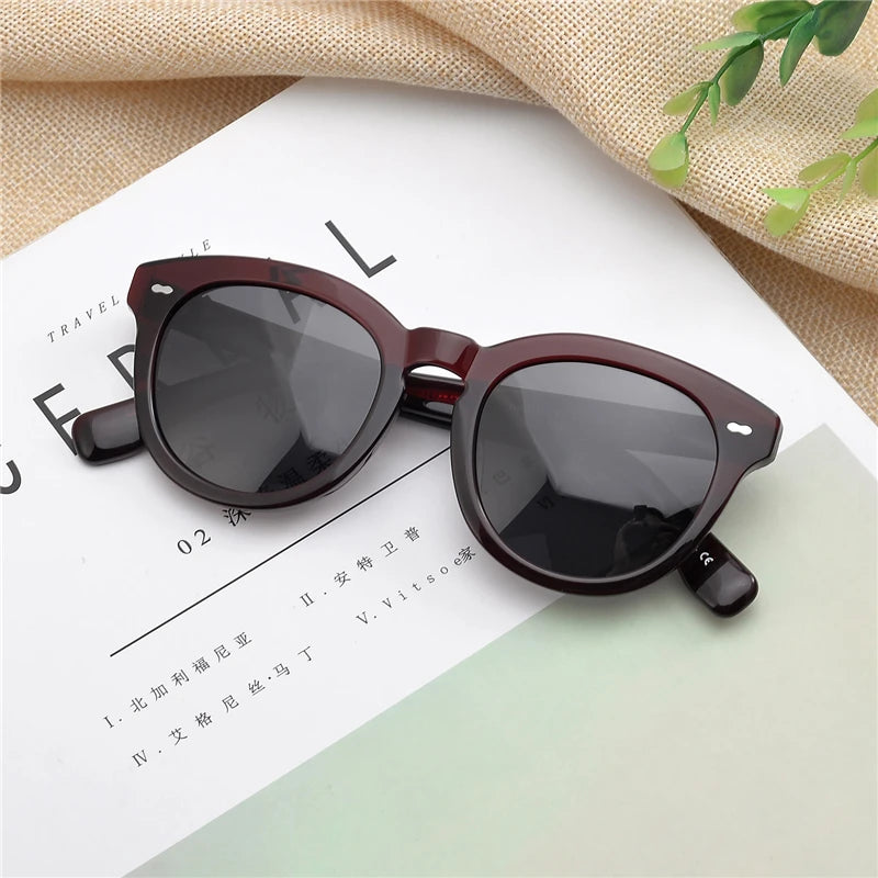 Brand sunglasses Men 2024 OV5413 Retro Designer Polarized Sunglasses Women UV400 Driving glasses Cary Grant Men's Sun Glasses