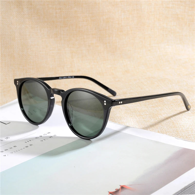 Unisex Retro Sunglasses Brand Oculos De Sol Oval Round O'malley Sun Glasses OV5183 Sunglasses frame eyewear O'malley sunglasses