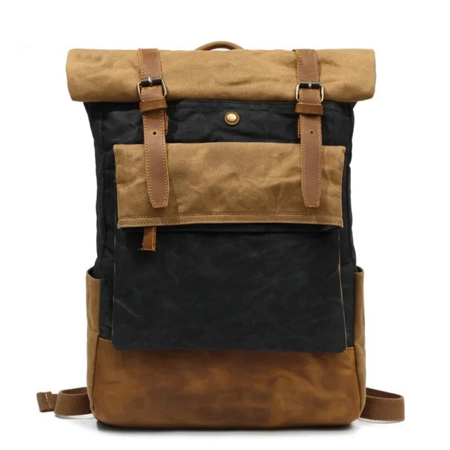 rucksack Men Casual Daypacks Vintage Canvas Backpack School Boys Designe Waterproof Travel backpack Bag Male Bagpack mochila