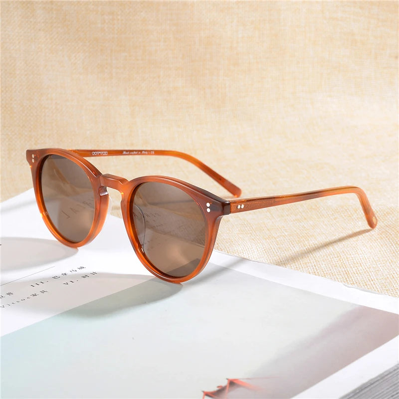 Unisex Retro Sunglasses Brand Oculos De Sol Oval Round O'malley Sun Glasses OV5183 Sunglasses frame eyewear O'malley sunglasses