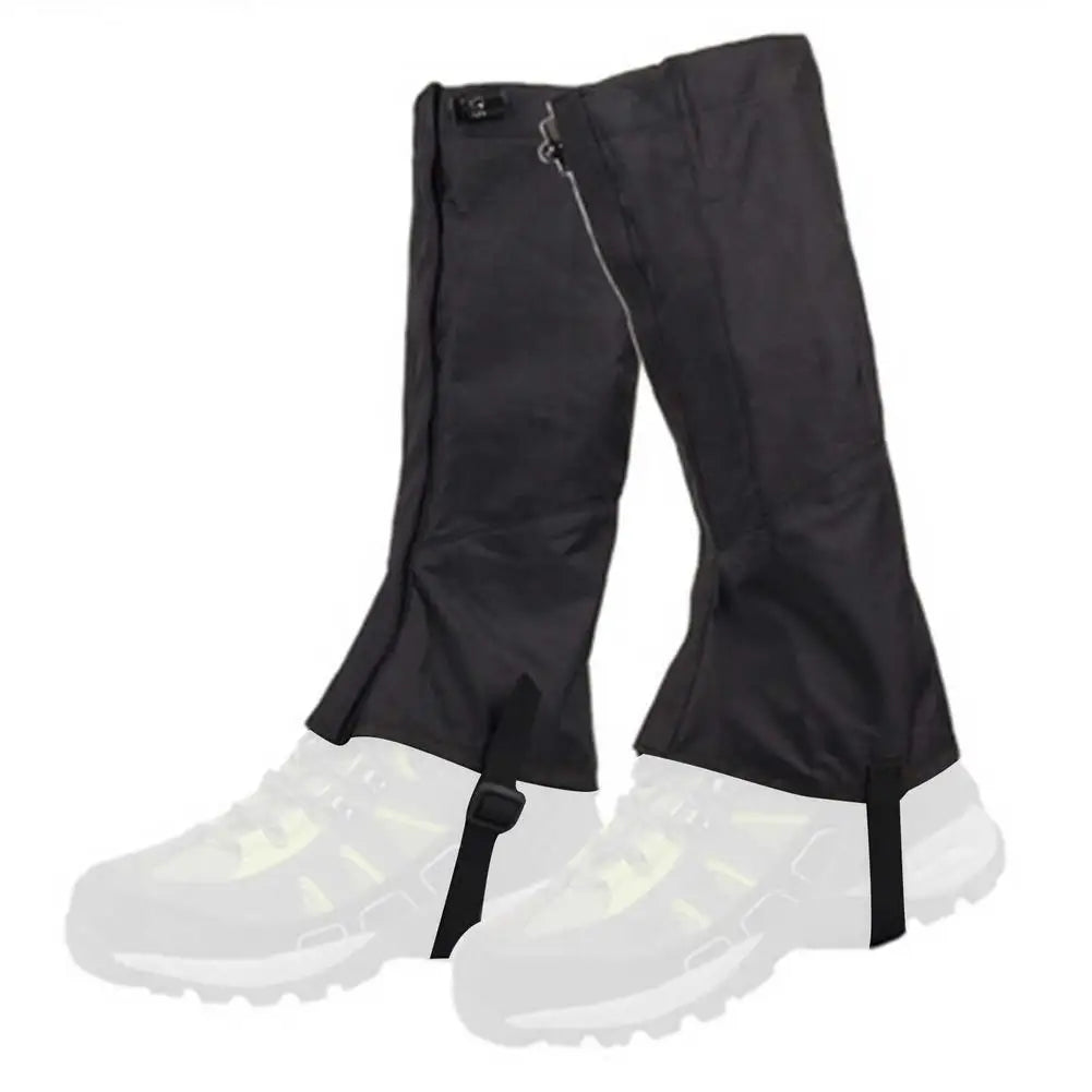 1 Pair Shoe Cover Waterproof Leg Gaiters Breathable Gaiter Leg Protective Cover Snow Boot Protection Guard For Camping Cycling