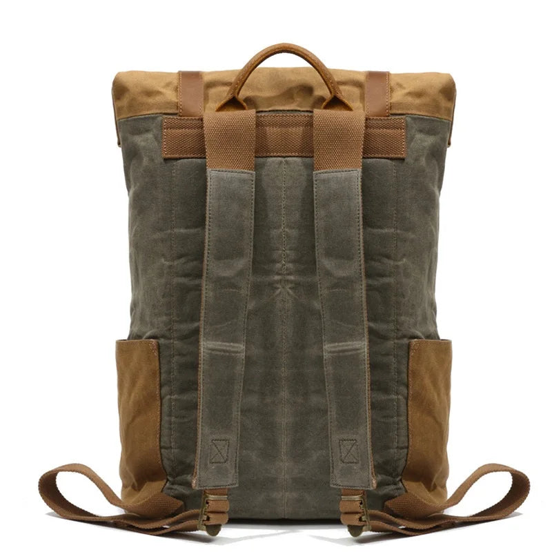 rucksack Men Casual Daypacks Vintage Canvas Backpack School Boys Designe Waterproof Travel backpack Bag Male Bagpack mochila