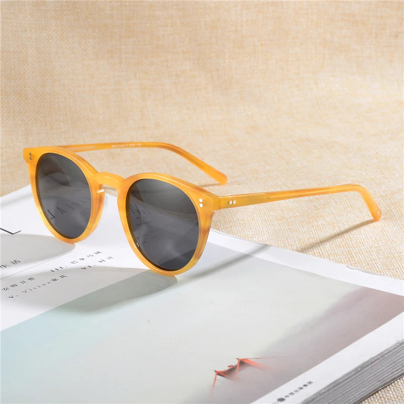 Unisex Retro Sunglasses Brand Oculos De Sol Oval Round O'malley Sun Glasses OV5183 Sunglasses frame eyewear O'malley sunglasses