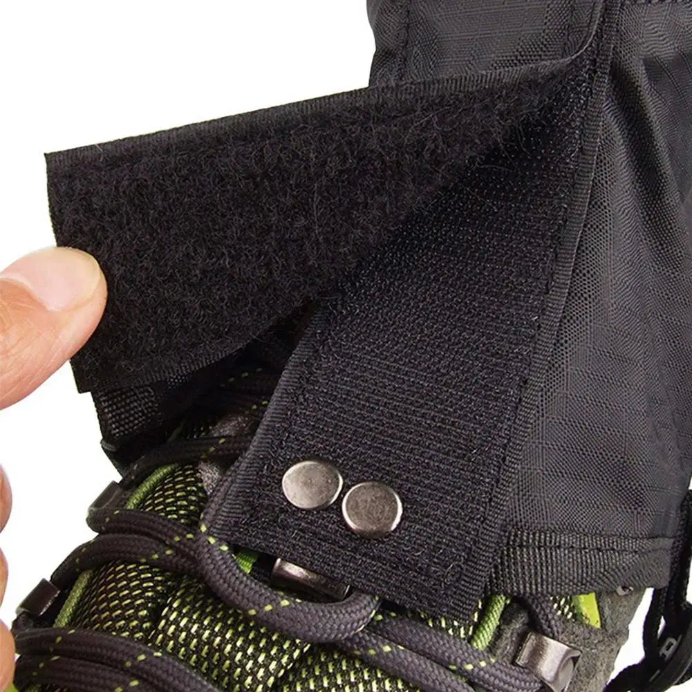 1 Pair Shoe Cover Waterproof Leg Gaiters Breathable Gaiter Leg Protective Cover Snow Boot Protection Guard For Camping Cycling