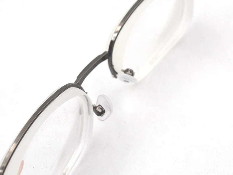 High Diopters Metal Half-Frame Unisex Nearsighted Myopia Reading Glasses Half Rim Alloy Nearsighted Sight Gafas -6.0 to-10 A1