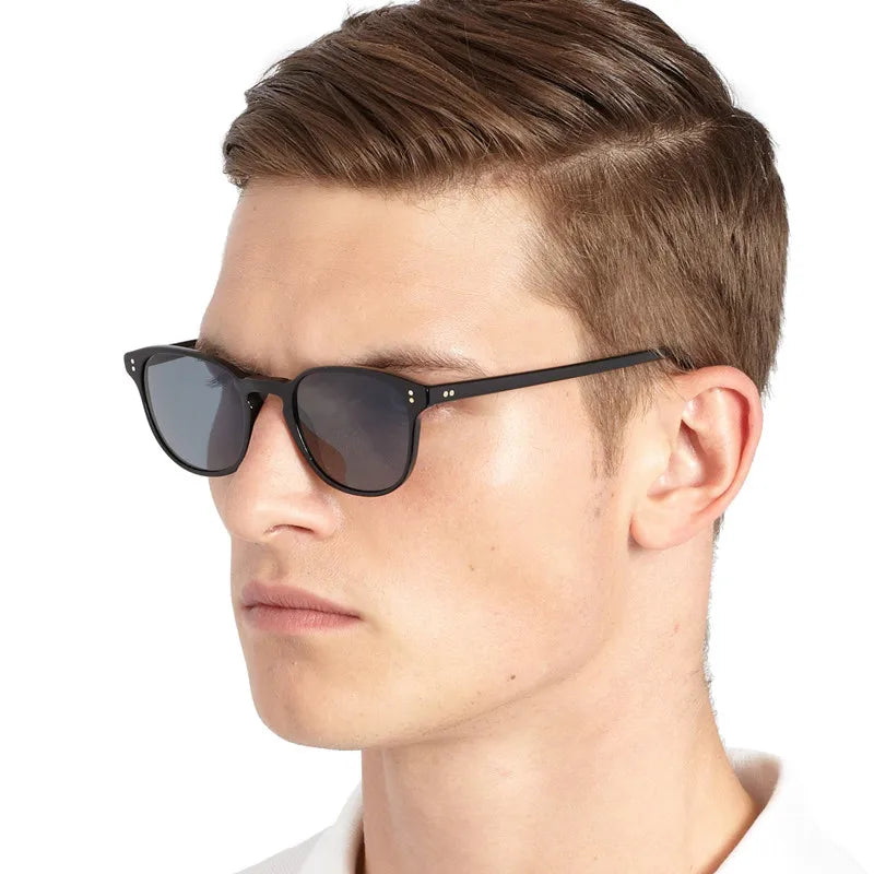 Fairmont Sunglasses OV5219 Clear Sunglasses Brand Designer Women/Men Vintage Rectangle Eyewear Polarized Driving Sun Glasses